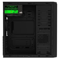 CiT Jet Stream ATX Mid Tower Case 500W PSU Black Silver Metal CiT Jet Stream ATX Mid Tower Case 500W PSU Black Silver Metal
